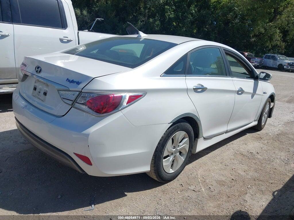 KMHEC4A40FA139596 2015 HYUNDAI SONATA HYBRID photo no. 4