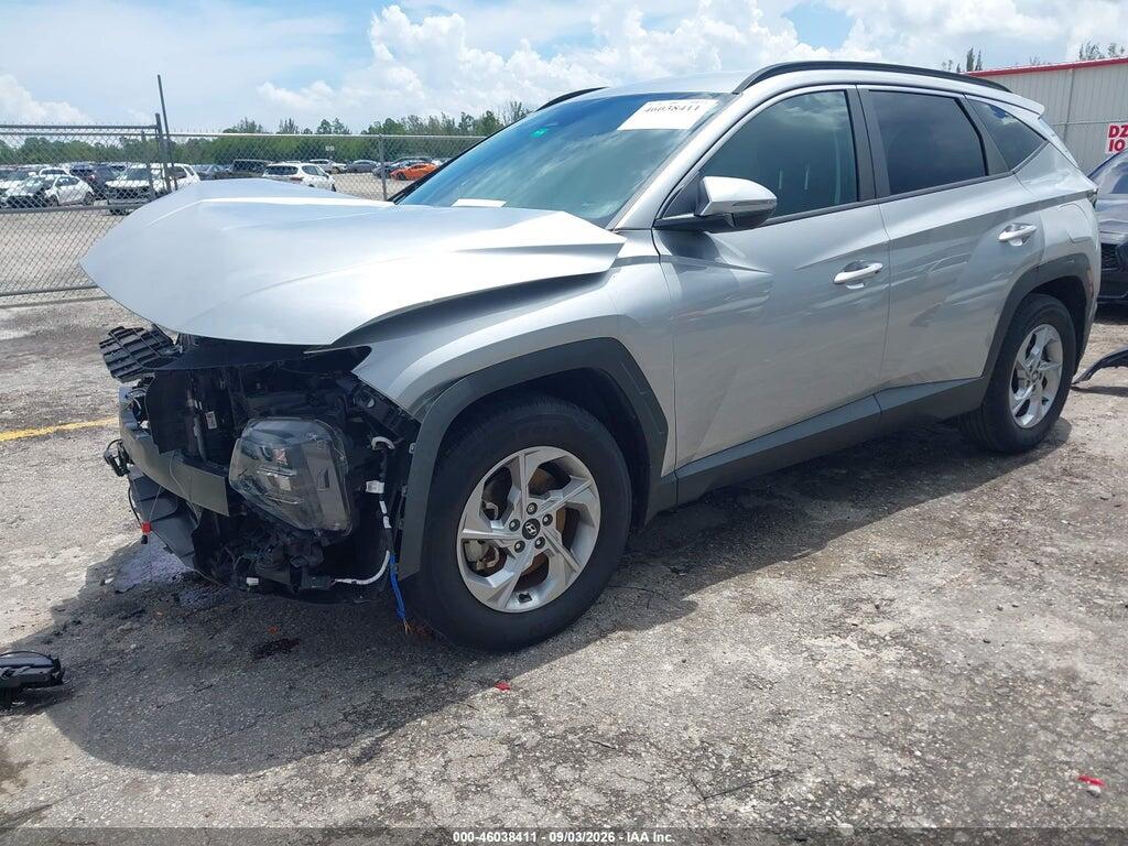 5NMJB3AE2NH136390 2022 HYUNDAI TUCSON photo no. 2