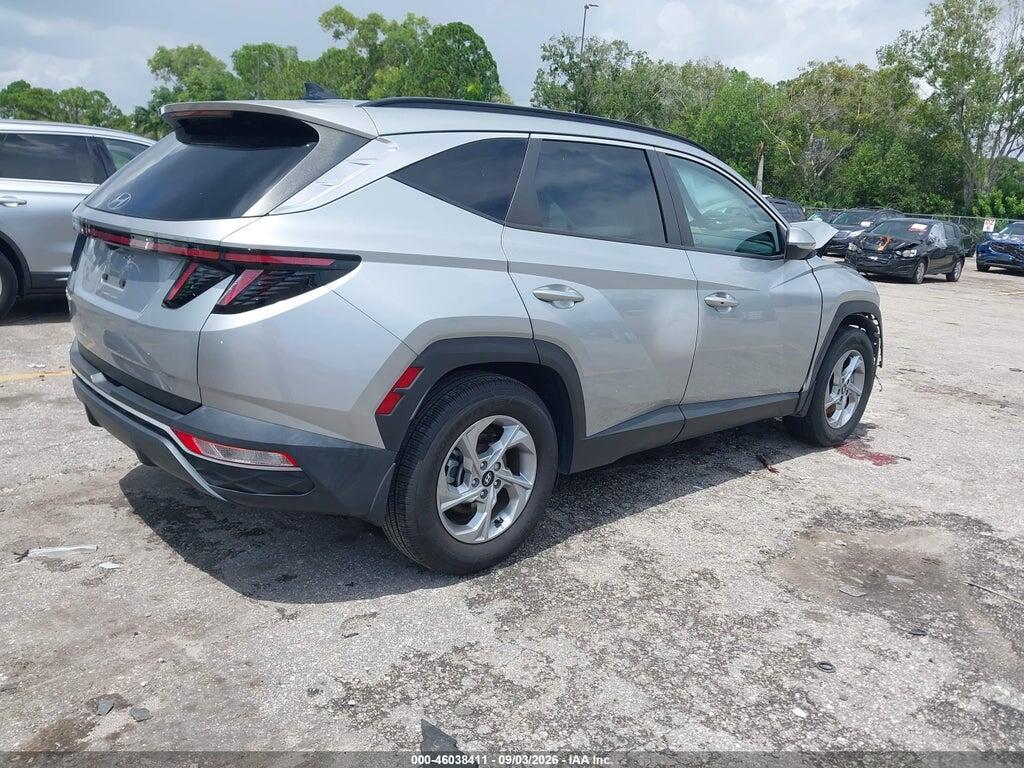 5NMJB3AE2NH136390 2022 HYUNDAI TUCSON photo no. 4