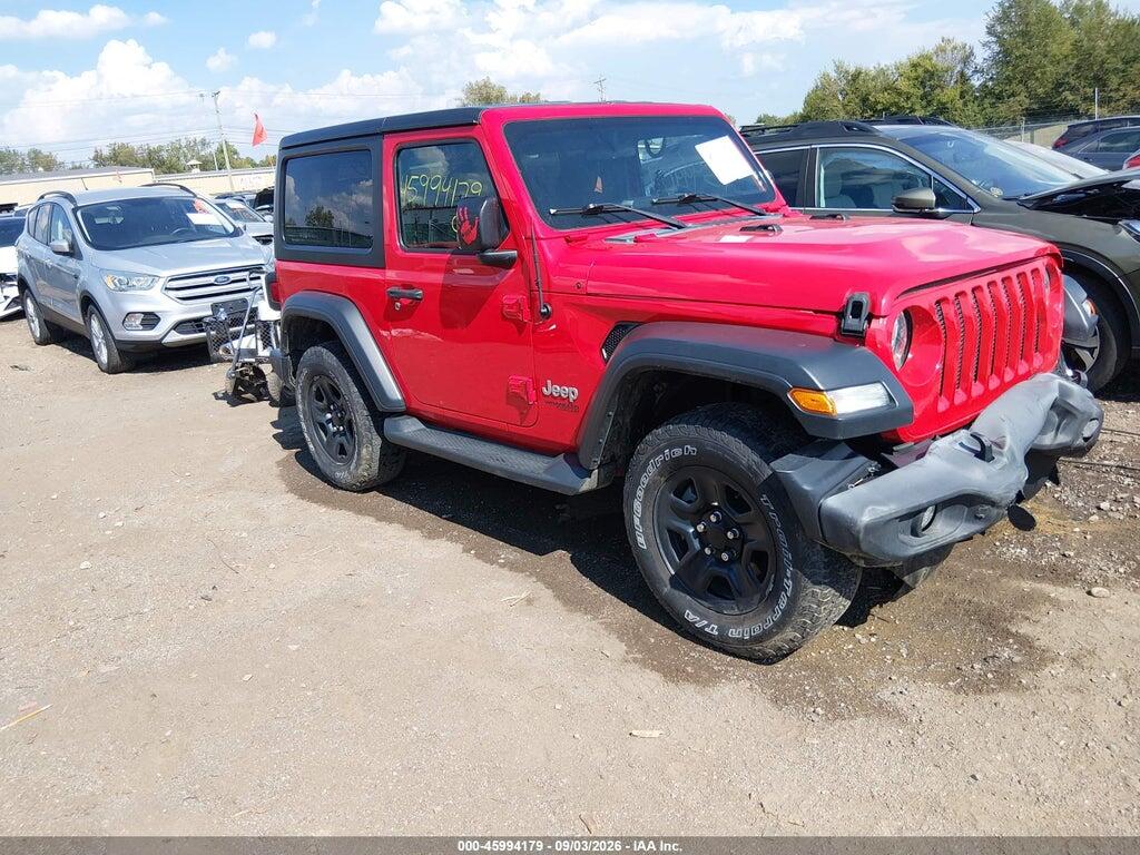 2019 JEEP WRANGLER 1C4GJXAN2KW525866