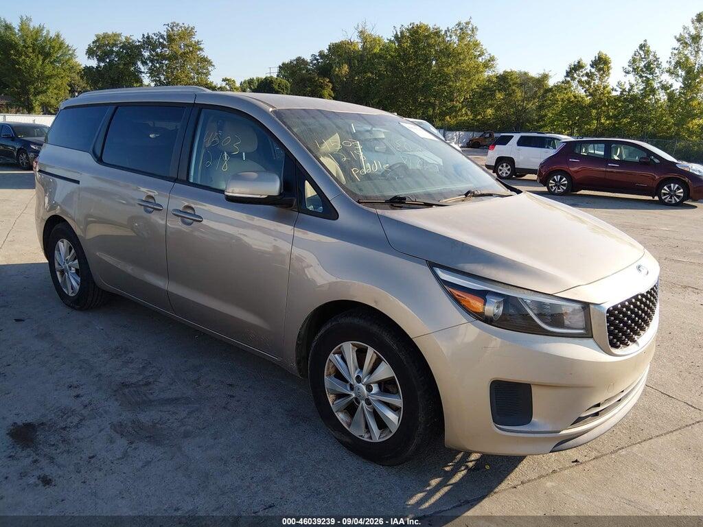 2016 KIA SEDONA KNDMB5C14G6120310
