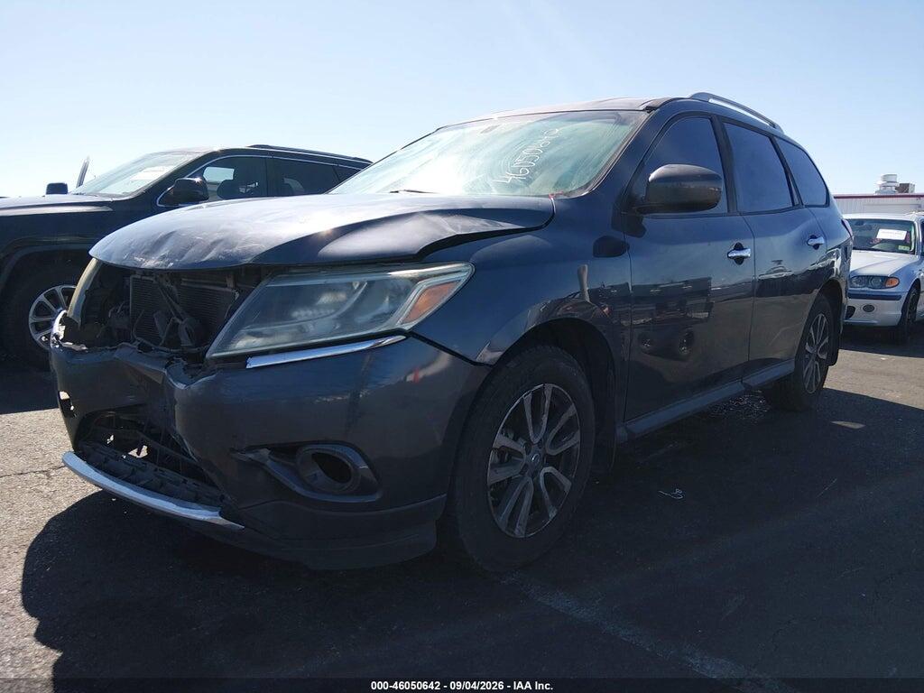 5N1AR2MN5EC675226 2014 NISSAN PATHFINDER photo no. 2