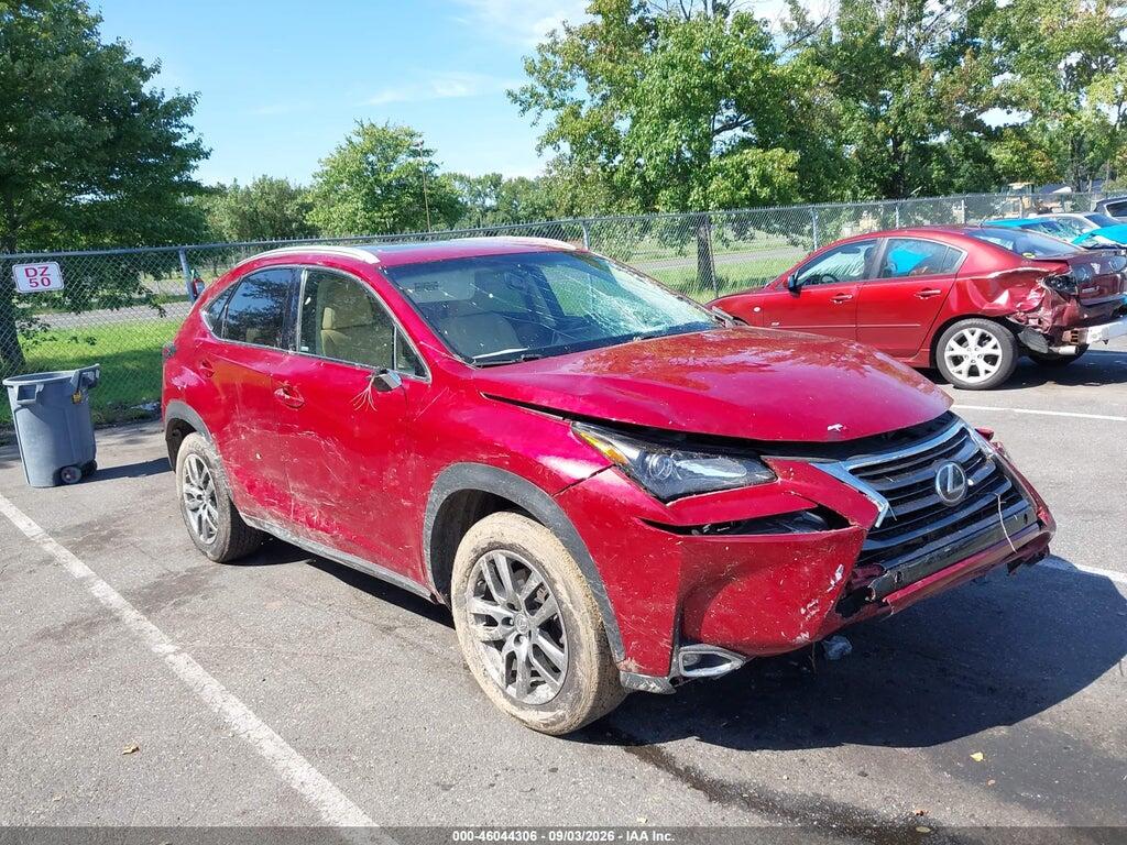 2015 LEXUS NX 200T JTJBARBZ6F2024433