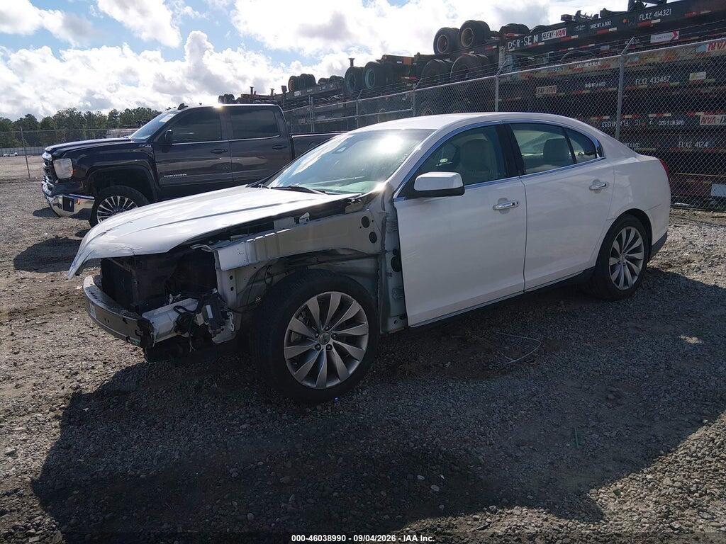 1LNHL9DK2GG602051 2016 LINCOLN MKS photo no. 2