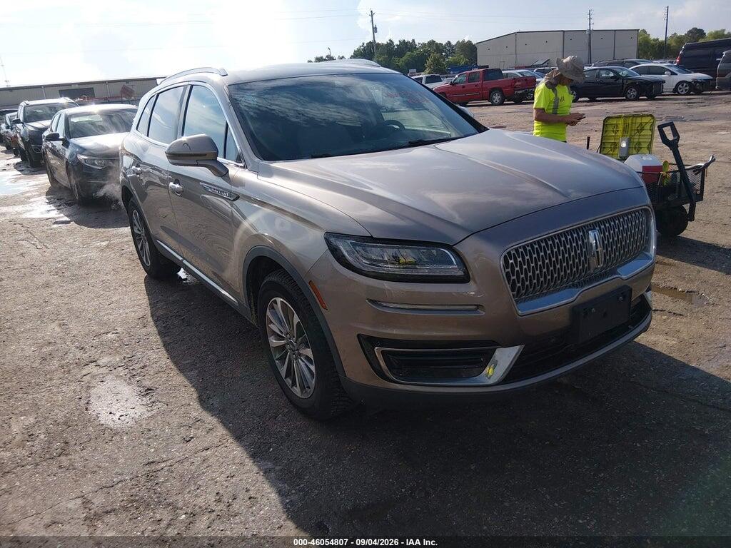 2019 LINCOLN NAUTILUS 2LMPJ6K91KBL16910