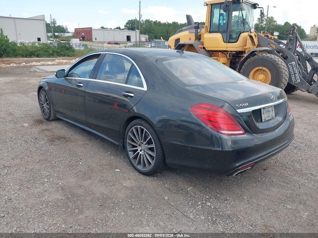 WDDUG8CB3FA137077 2015 MERCEDES-BENZ S 550 photo no. 3