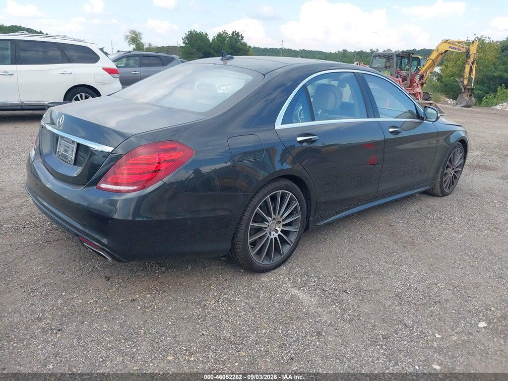 WDDUG8CB3FA137077 2015 MERCEDES-BENZ S 550 photo no. 4
