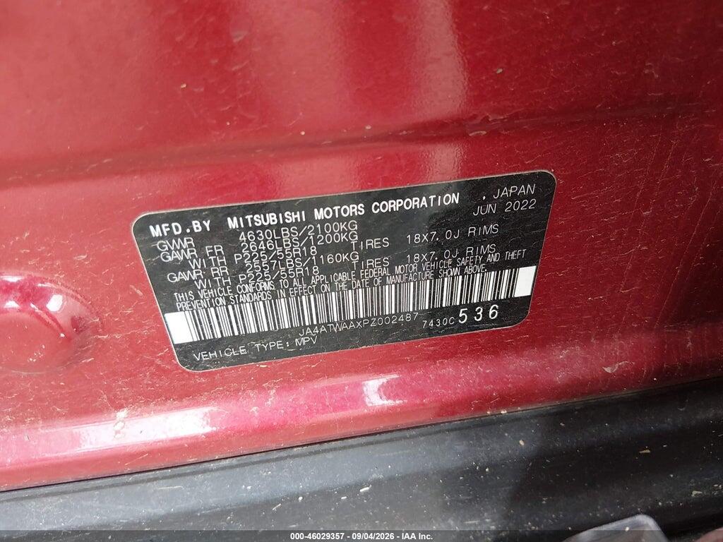 JA4ATWAAXPZ002487 2023 MITSUBISHI ECLIPSE CROSS photo no. 9