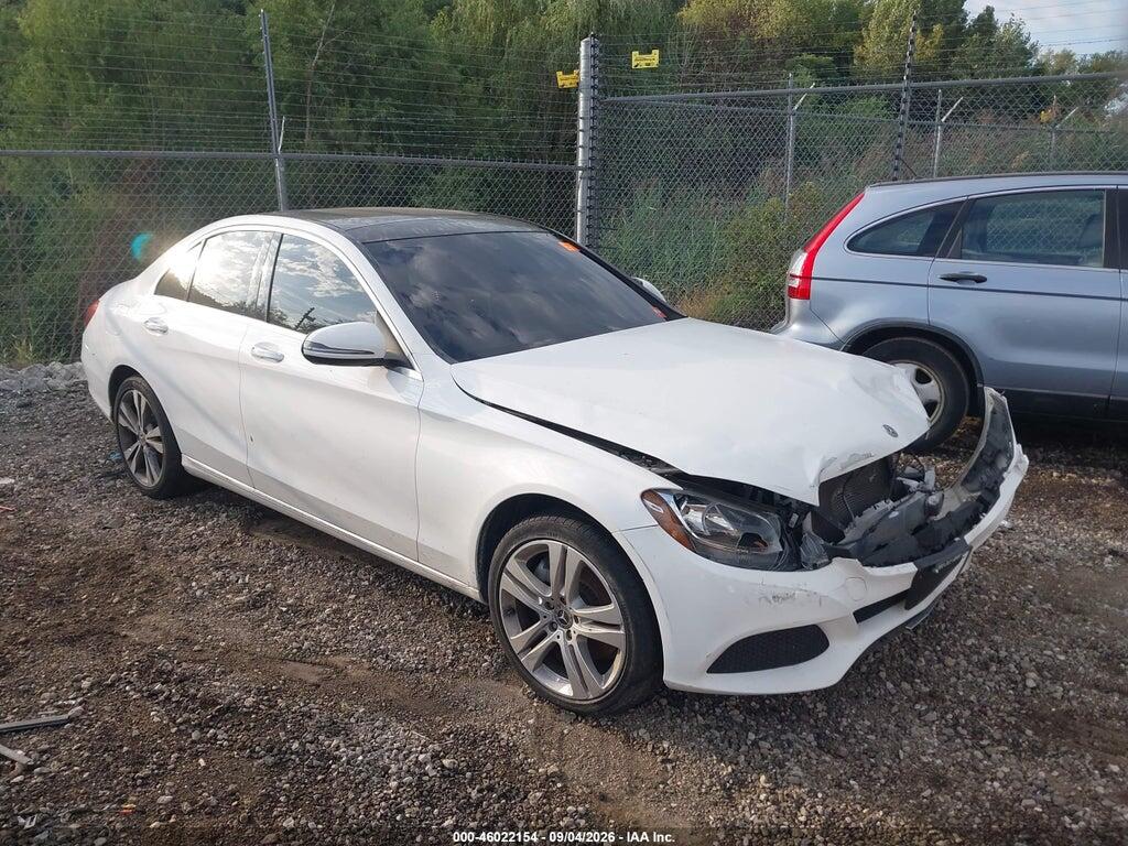 2018 MERCEDES-BENZ C 300 WDDWF4KB5JR396475