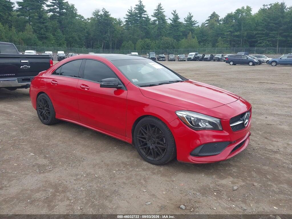 2018 MERCEDES-BENZ CLA 250 WDDSJ4GB7JN550343