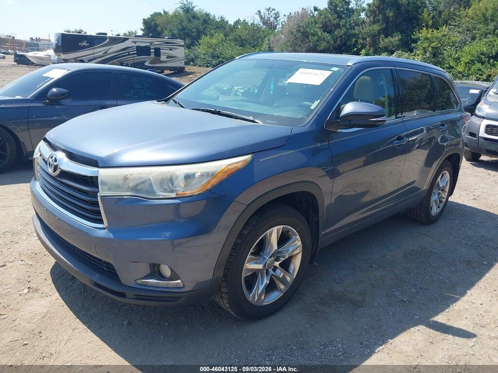 5TDDKRFHXFS086162 2015 TOYOTA HIGHLANDER photo no. 2