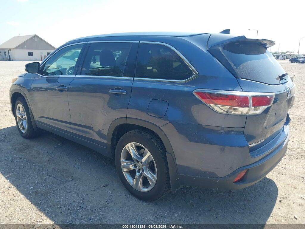 5TDDKRFHXFS086162 2015 TOYOTA HIGHLANDER photo no. 3