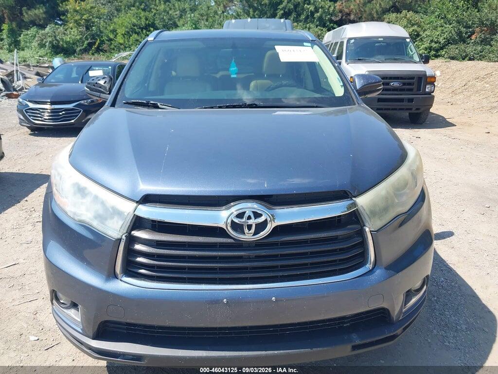 5TDDKRFHXFS086162 2015 TOYOTA HIGHLANDER photo no. 6