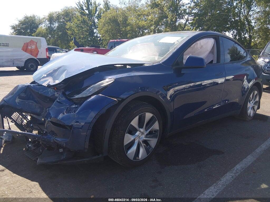 7SAYGAEEXPF674325 2023 TESLA MODEL Y photo no. 2