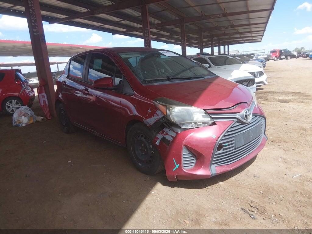 2017 TOYOTA YARIS VNKKTUD38HA080382