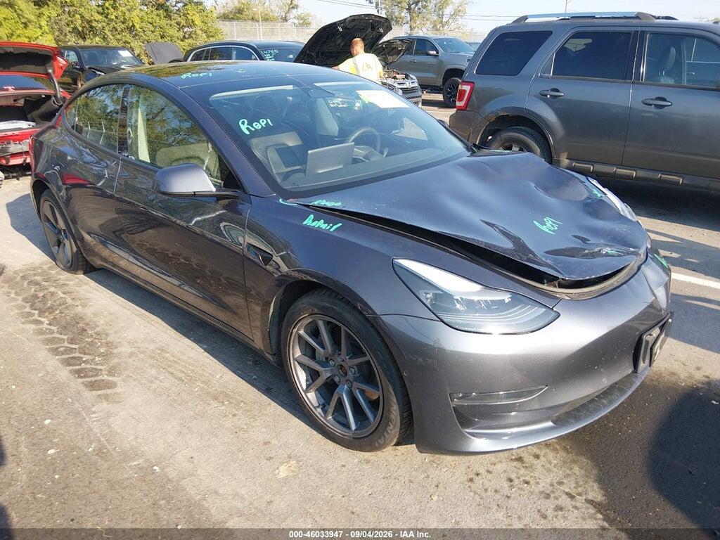 5YJ3E1EB2NF181352 2022 TESLA MODEL 3 photo no. 1