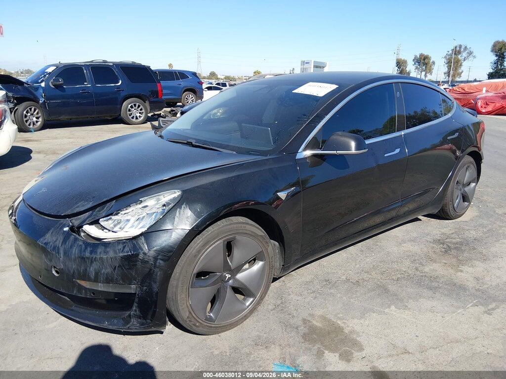 5YJ3E1EA0JF102911 2018 TESLA MODEL 3 photo no. 2
