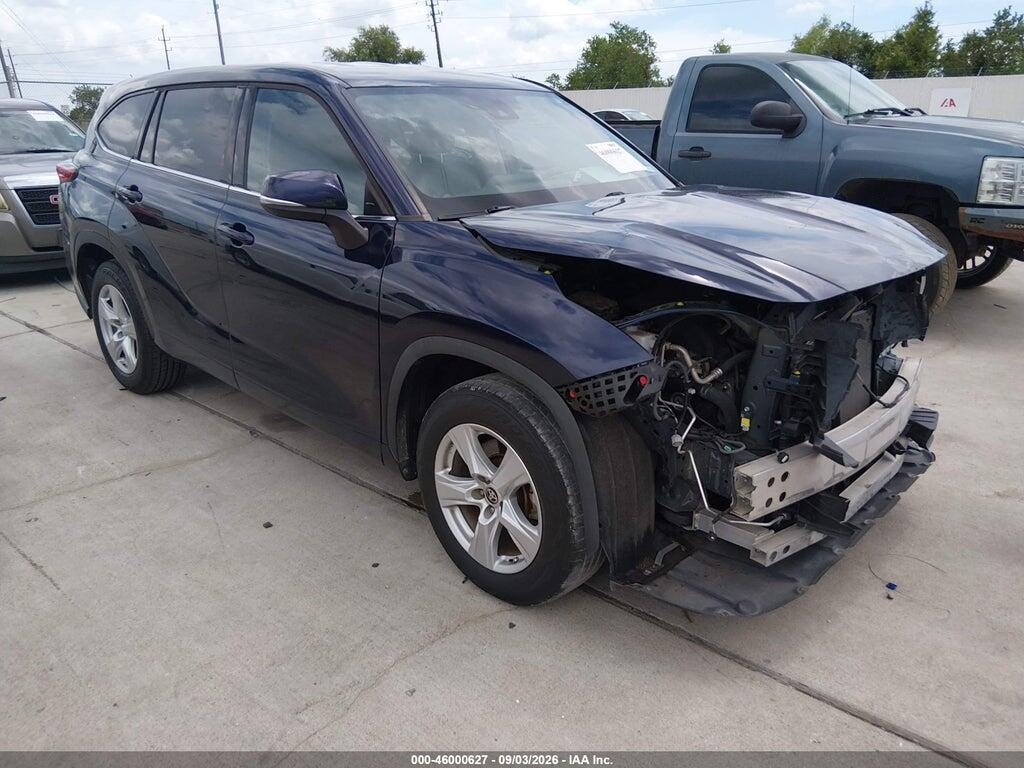 2022 TOYOTA HIGHLANDER 5TDCZRAH9NS116085