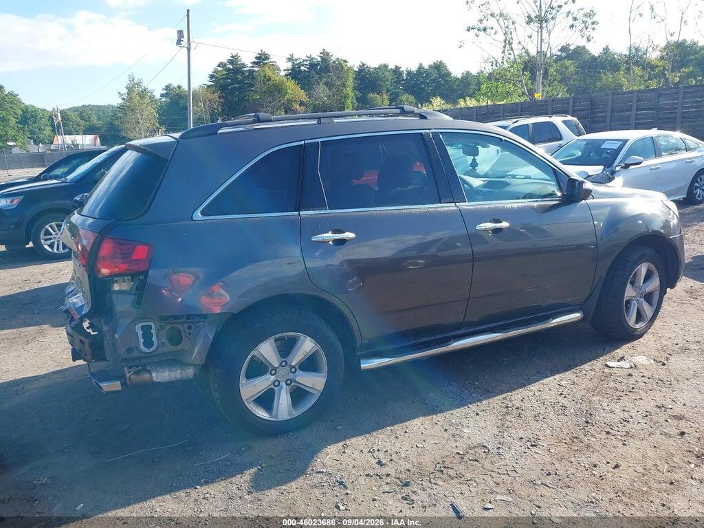 2HNYD2H25CH538213 2012 ACURA MDX photo no. 4