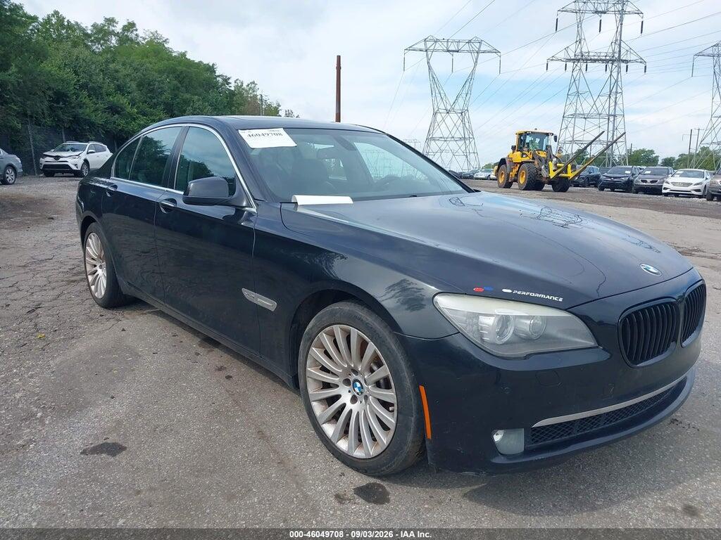 2012 BMW 750I WBAKC6C55CC395593