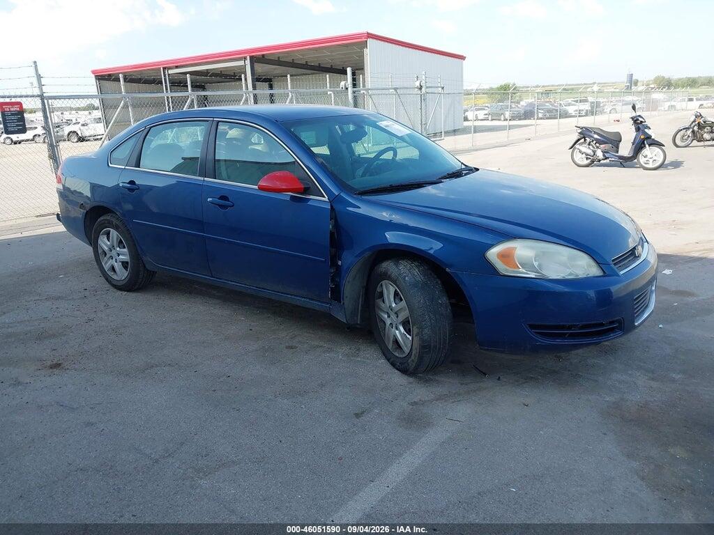 2006 CHEVROLET IMPALA 2G1WT58K869343523