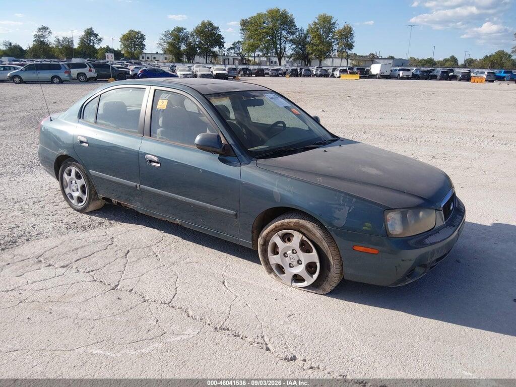 2003 HYUNDAI ELANTRA KMHDN45D43U579086