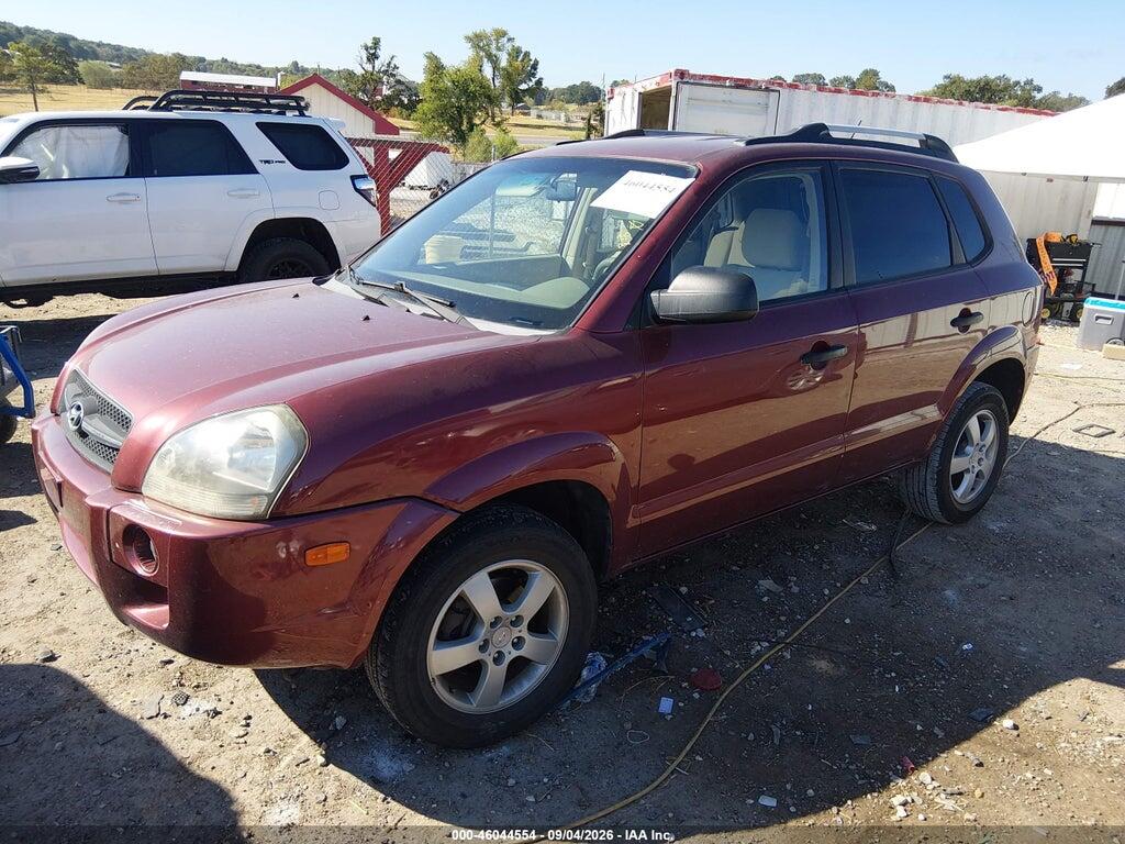 KM8JM12B87U648715 2007 HYUNDAI TUCSON photo no. 2