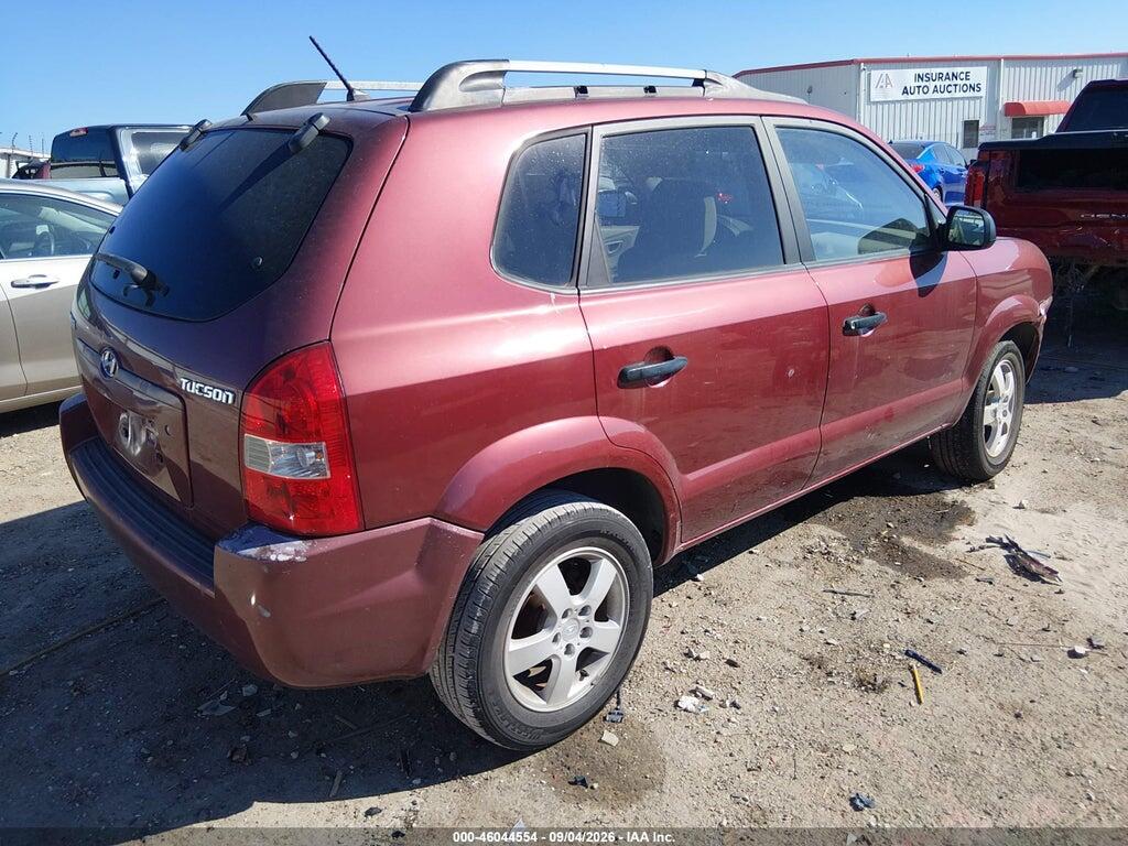 KM8JM12B87U648715 2007 HYUNDAI TUCSON photo no. 4