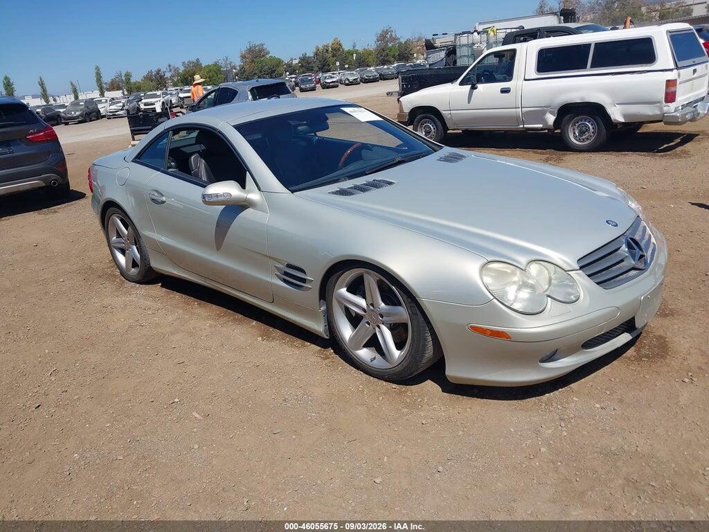 2003 MERCEDES-BENZ SL 500 WDBSK75F63F008502