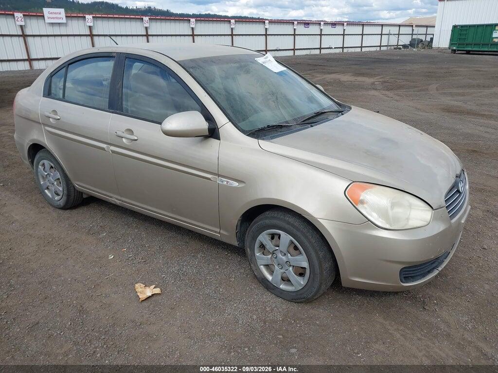 2007 HYUNDAI ACCENT KMHCN46C87U090925