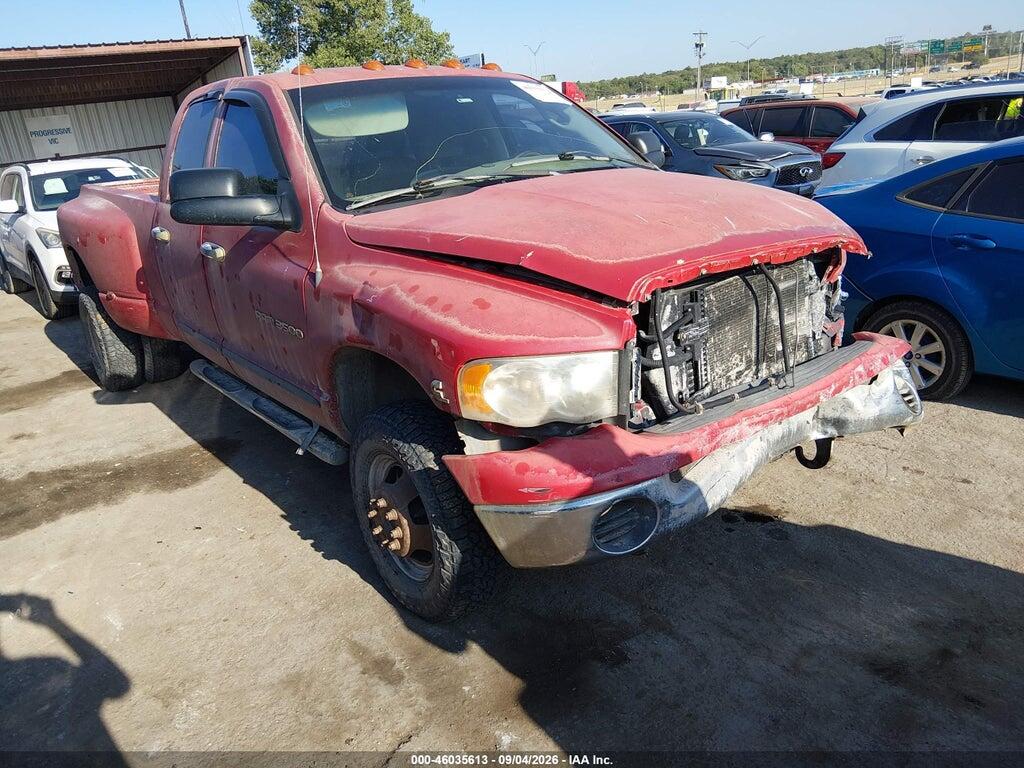 2004 DODGE RAM 3500 3D7MU48CX4G118608