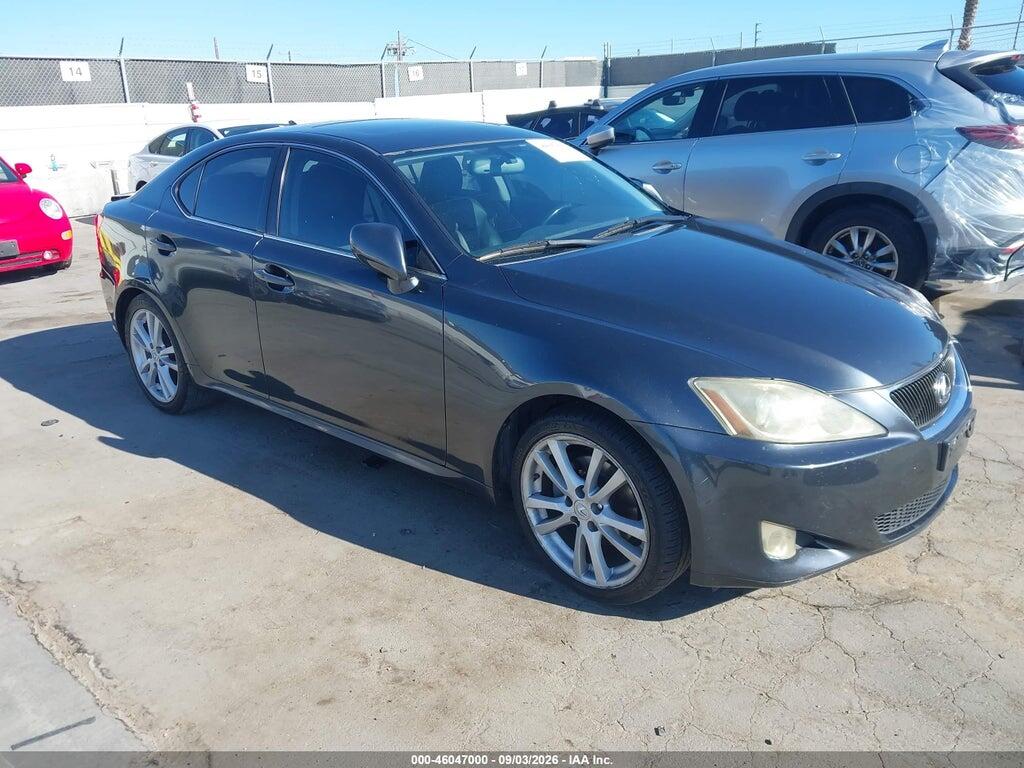 2007 LEXUS IS 250 JTHBK262875045108