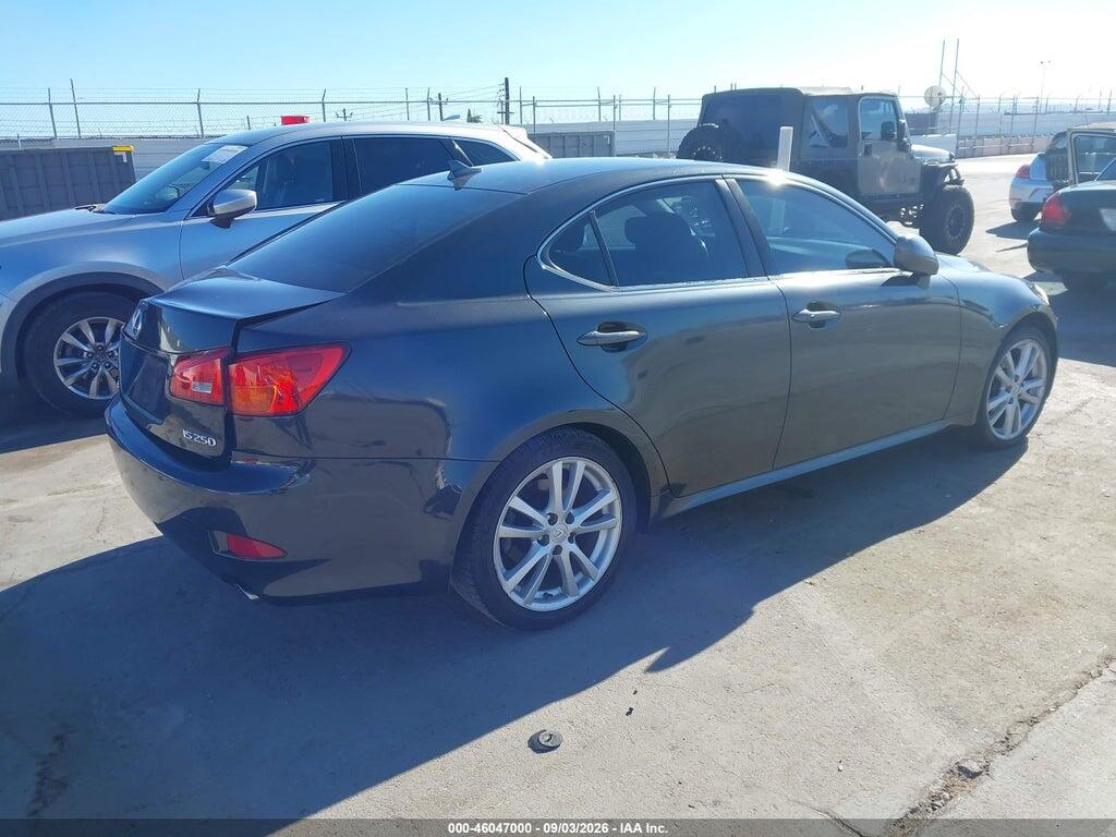 JTHBK262875045108 2007 LEXUS IS 250 photo no. 4