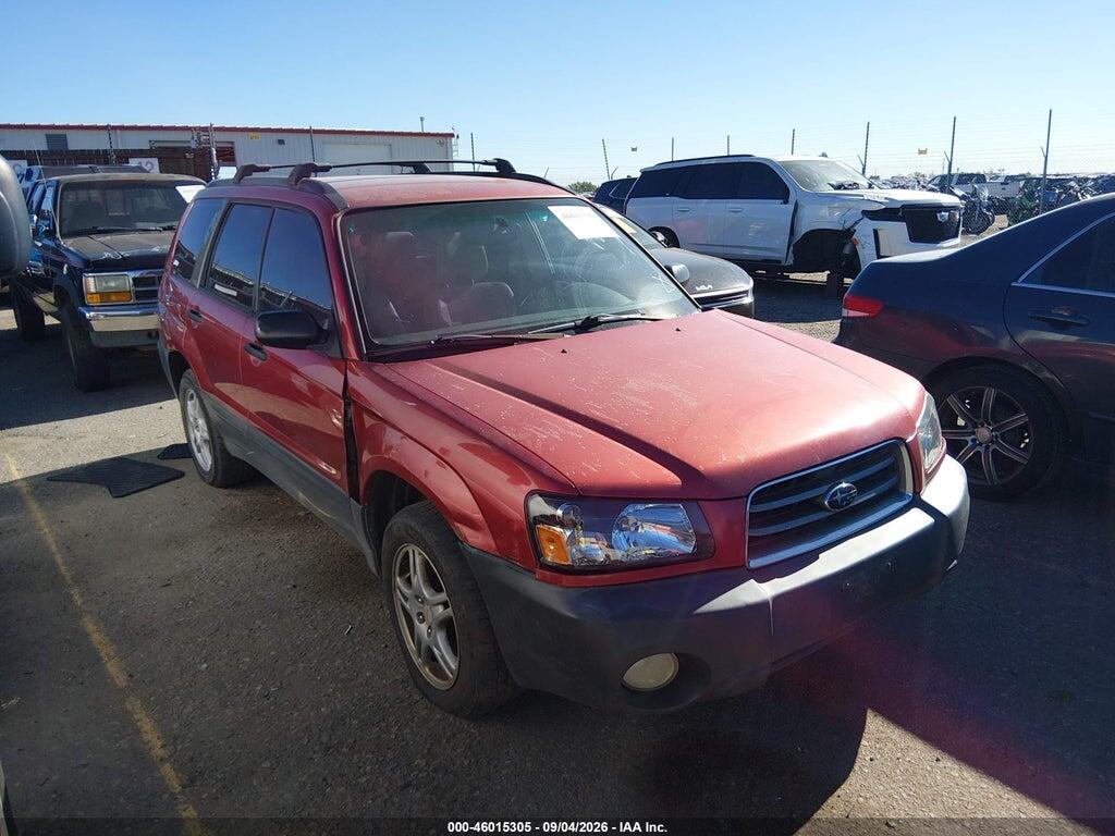 2003 SUBARU FORESTER JF1SG63663H705680