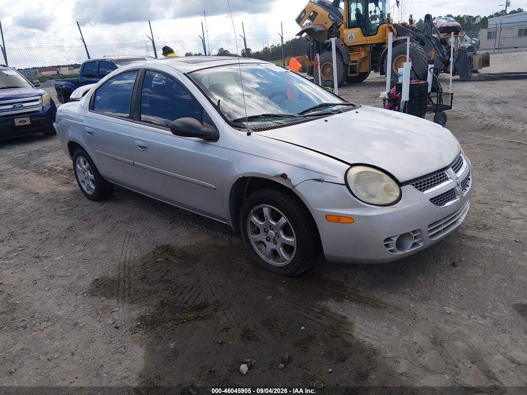 2005 DODGE NEON 1B3ES56C25D254535