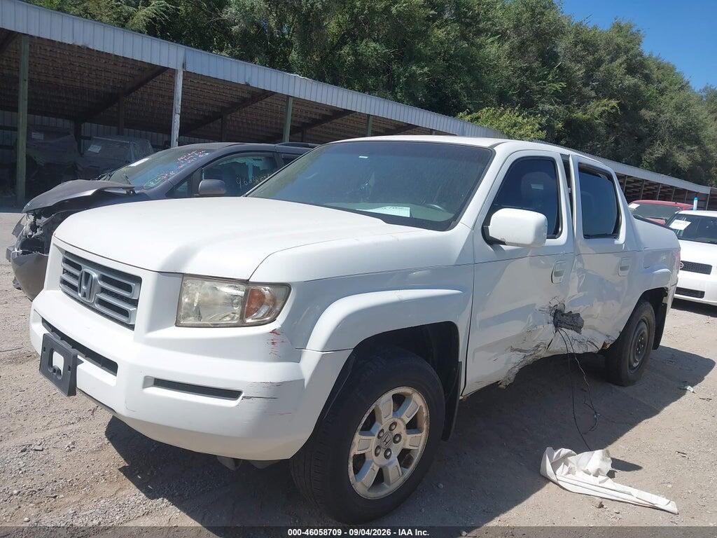 2HJYK16536H555319 2006 HONDA RIDGELINE photo no. 2