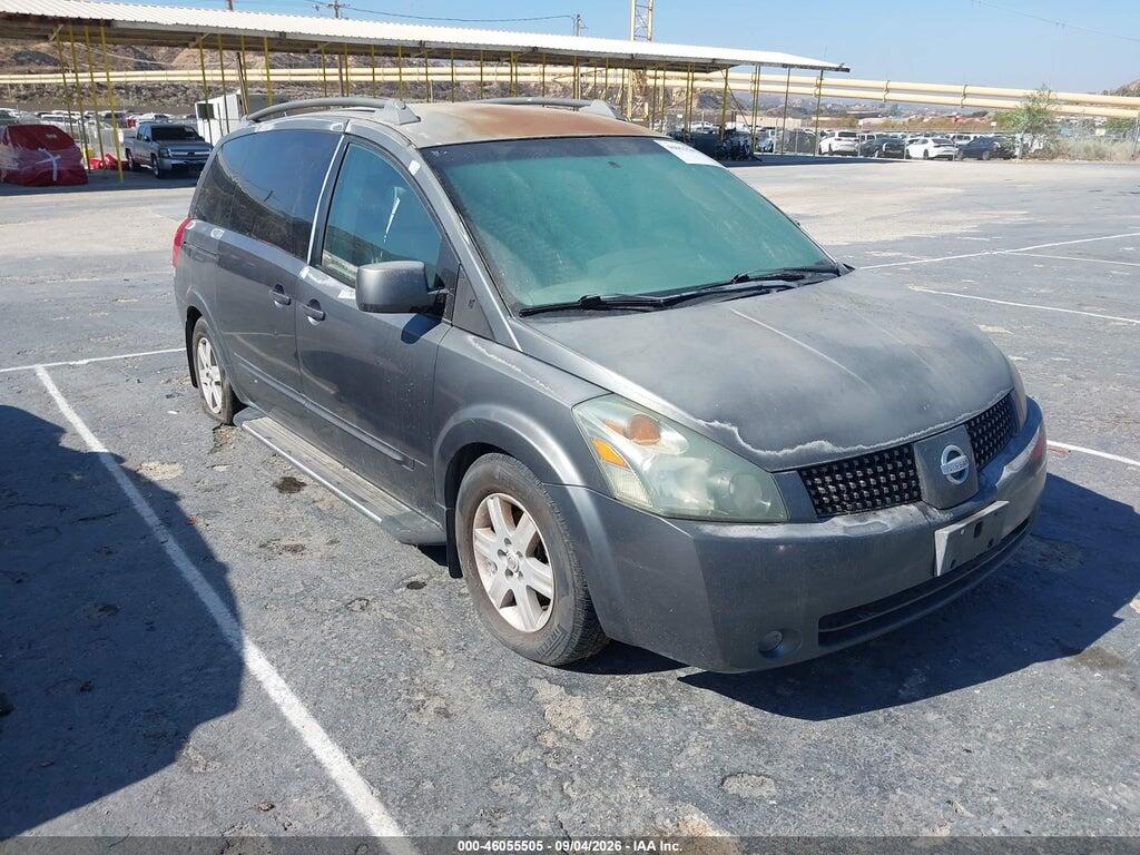 2004 NISSAN QUEST 5N1BV28U64N318383