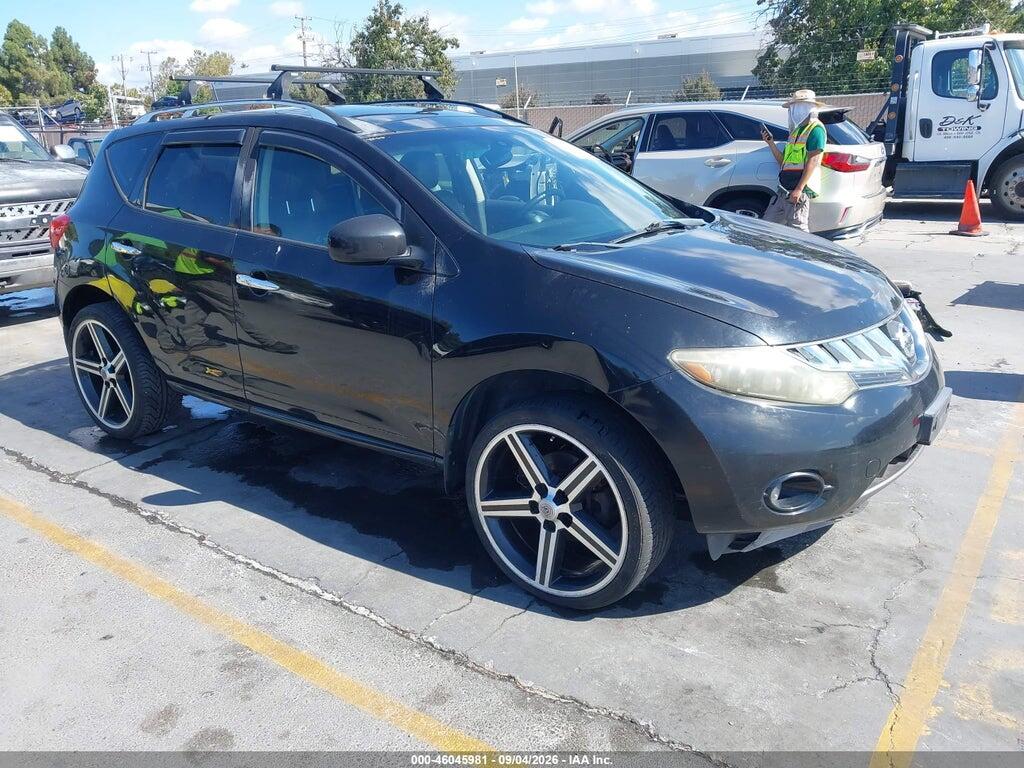 2009 NISSAN MURANO JN8AZ18W29W150456