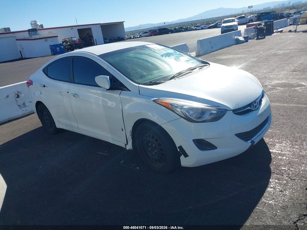5NPDH4AE4CH135730 2012 HYUNDAI ELANTRA photo no. 1
