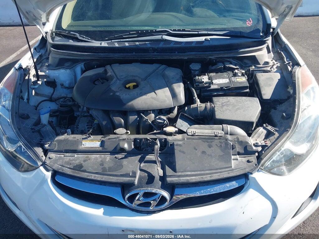 5NPDH4AE4CH135730 2012 HYUNDAI ELANTRA photo no. 10