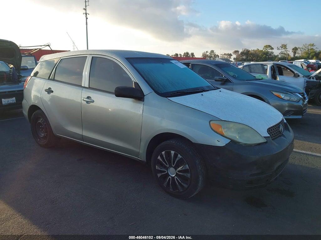 2004 TOYOTA MATRIX 2T1KR32E04C187874