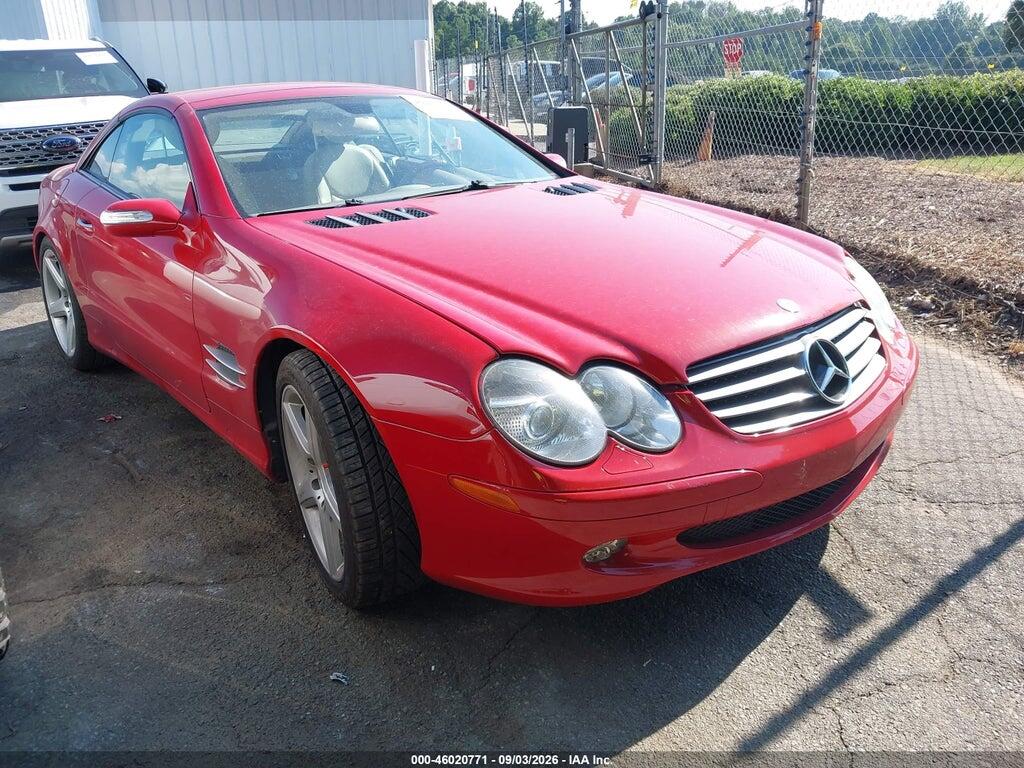 2005 MERCEDES-BENZ SL 500 WDBSK75F05F097440