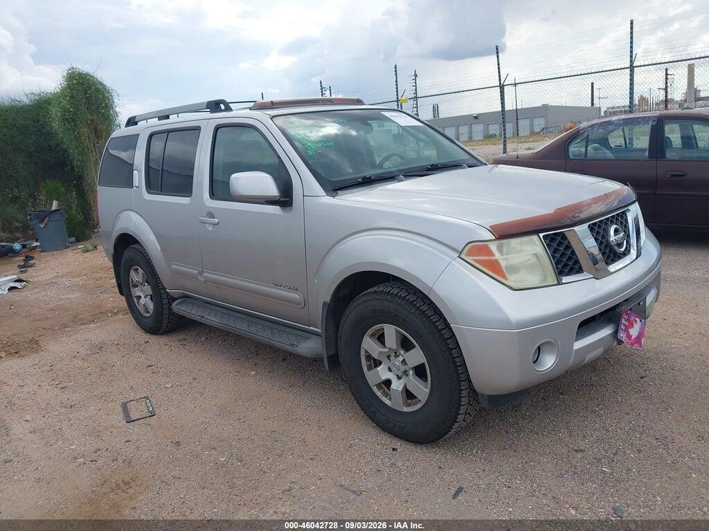 2005 NISSAN PATHFINDER 5N1AR18WX5C748507