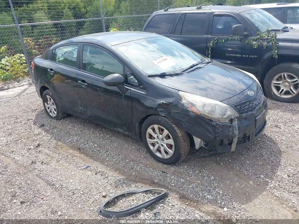 2012 KIA RIO KNADM4A34C6047231