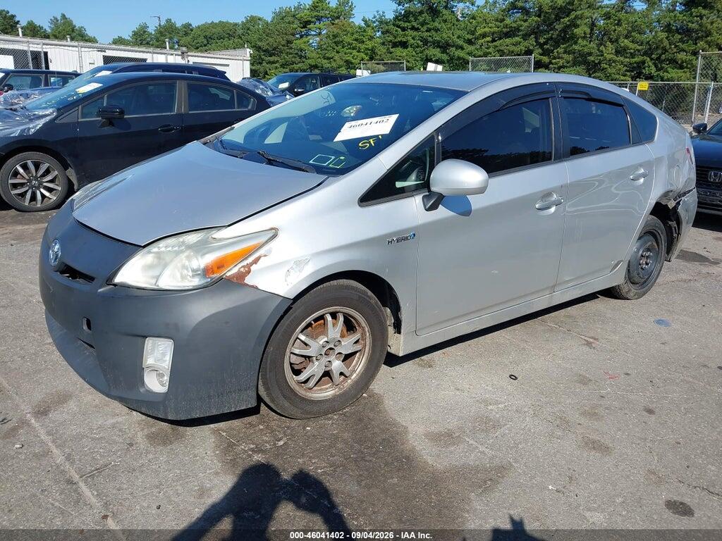 JTDKN3DU4B0252443 2011 TOYOTA PRIUS photo no. 2