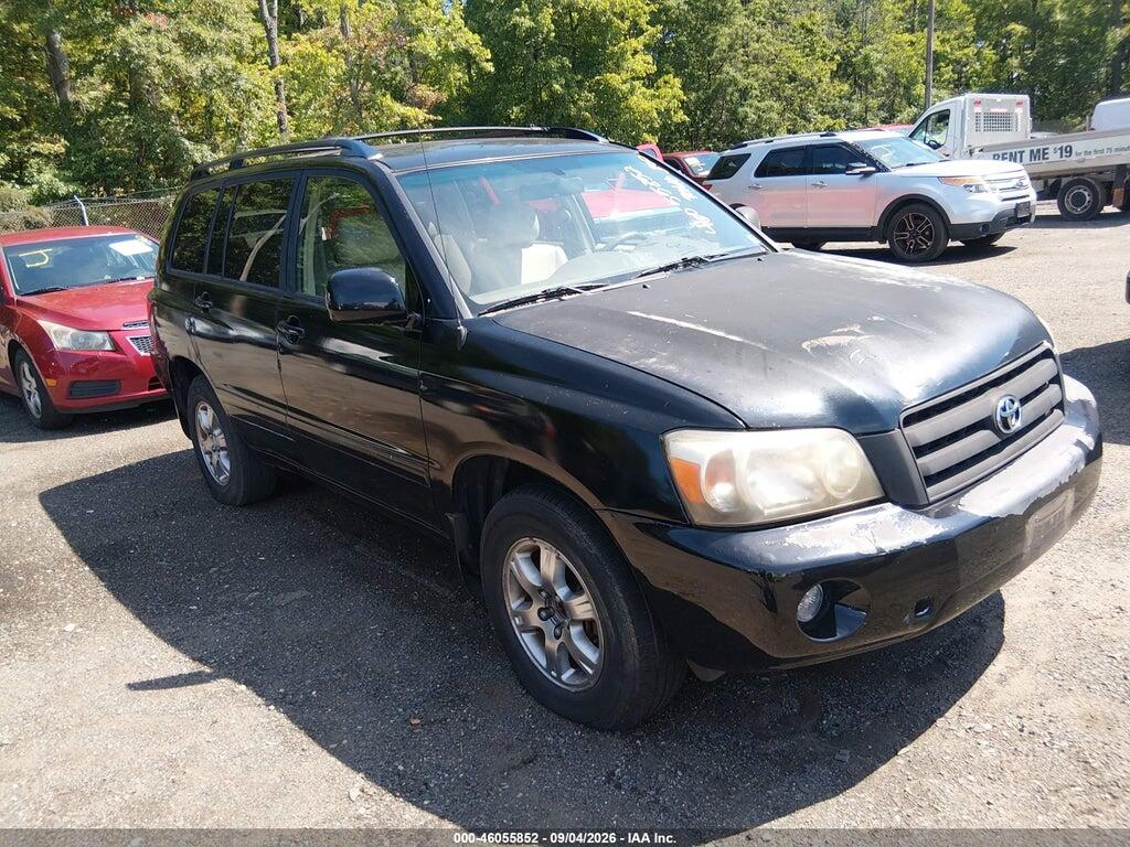 2005 TOYOTA HIGHLANDER JTEDP21A250045346