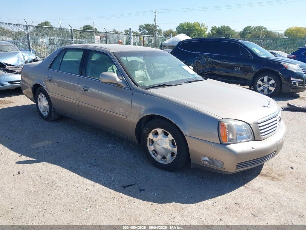 2001 CADILLAC DEVILLE 1G6KD54Y21U198202