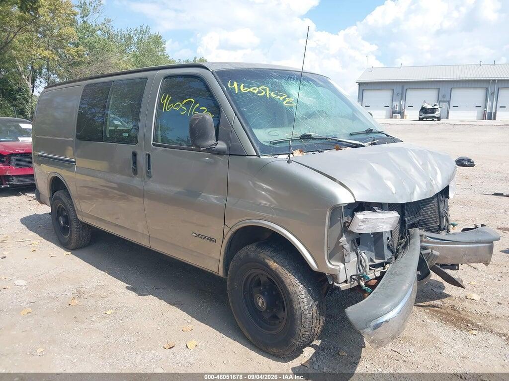2001 CHEVROLET EXPRESS 1GCGG25R111153589