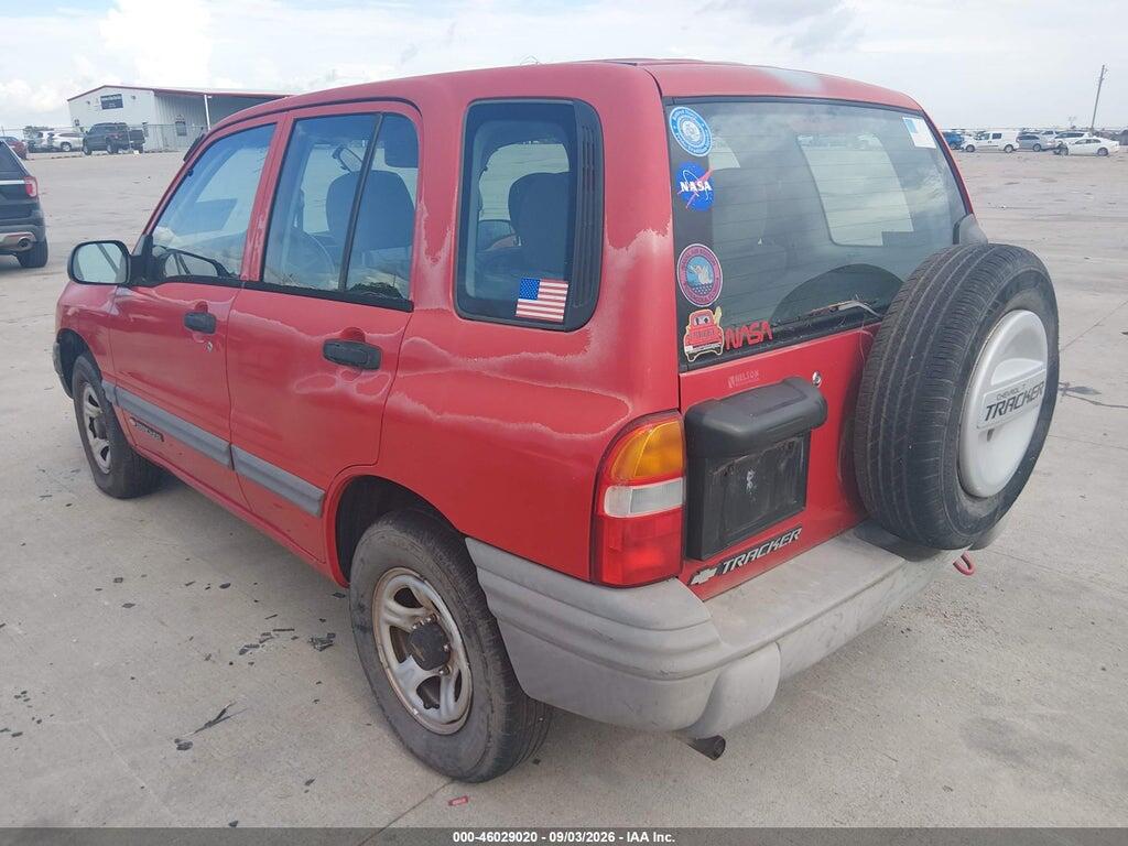 2CNBE13C516901746 2001 CHEVROLET TRACKER photo no. 3