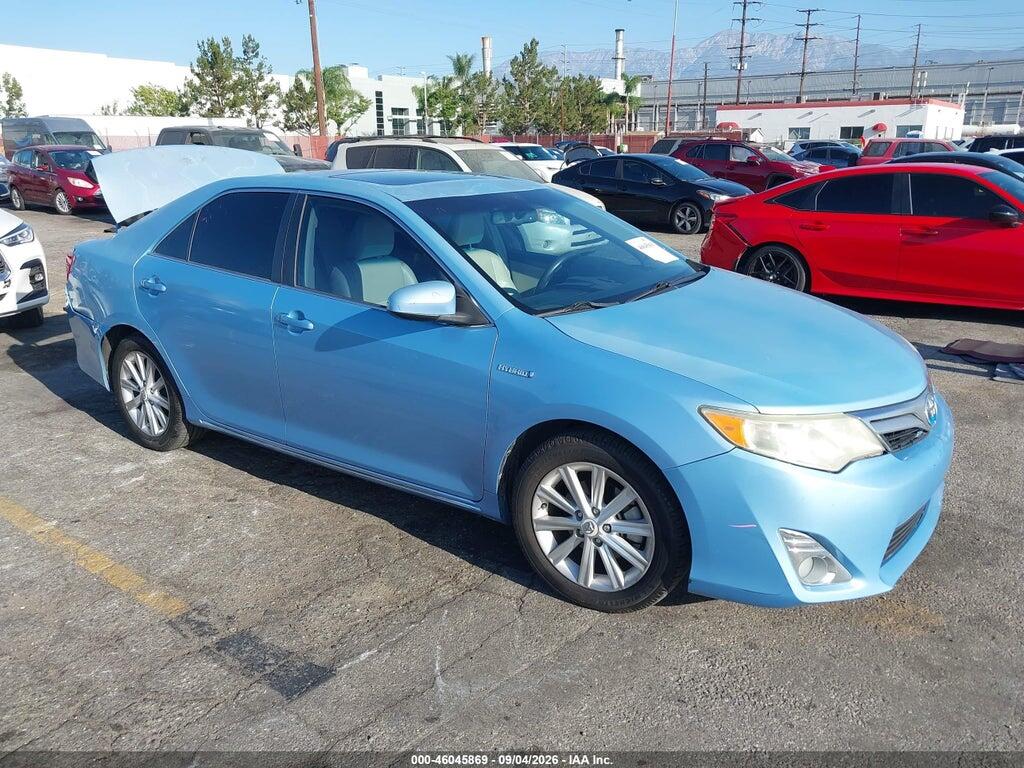 2012 TOYOTA CAMRY HYBRID 4T1BD1FKXCU056726